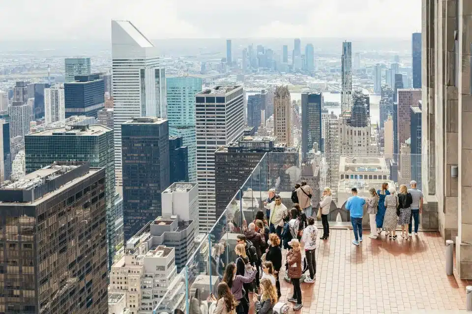 Top of the Rock au Rockefeller Center : le premier rooftop de New York