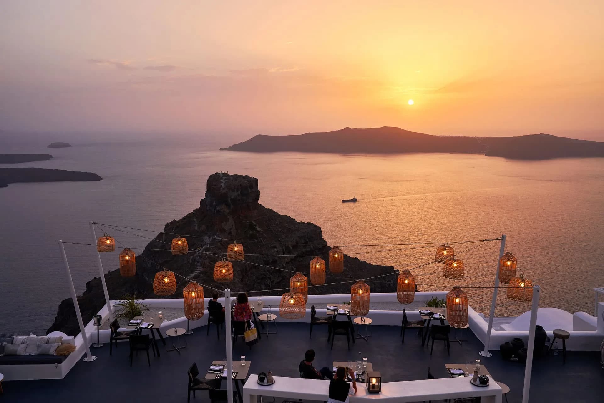 Les meilleurs restaurants d’Imerovigli à Santorin