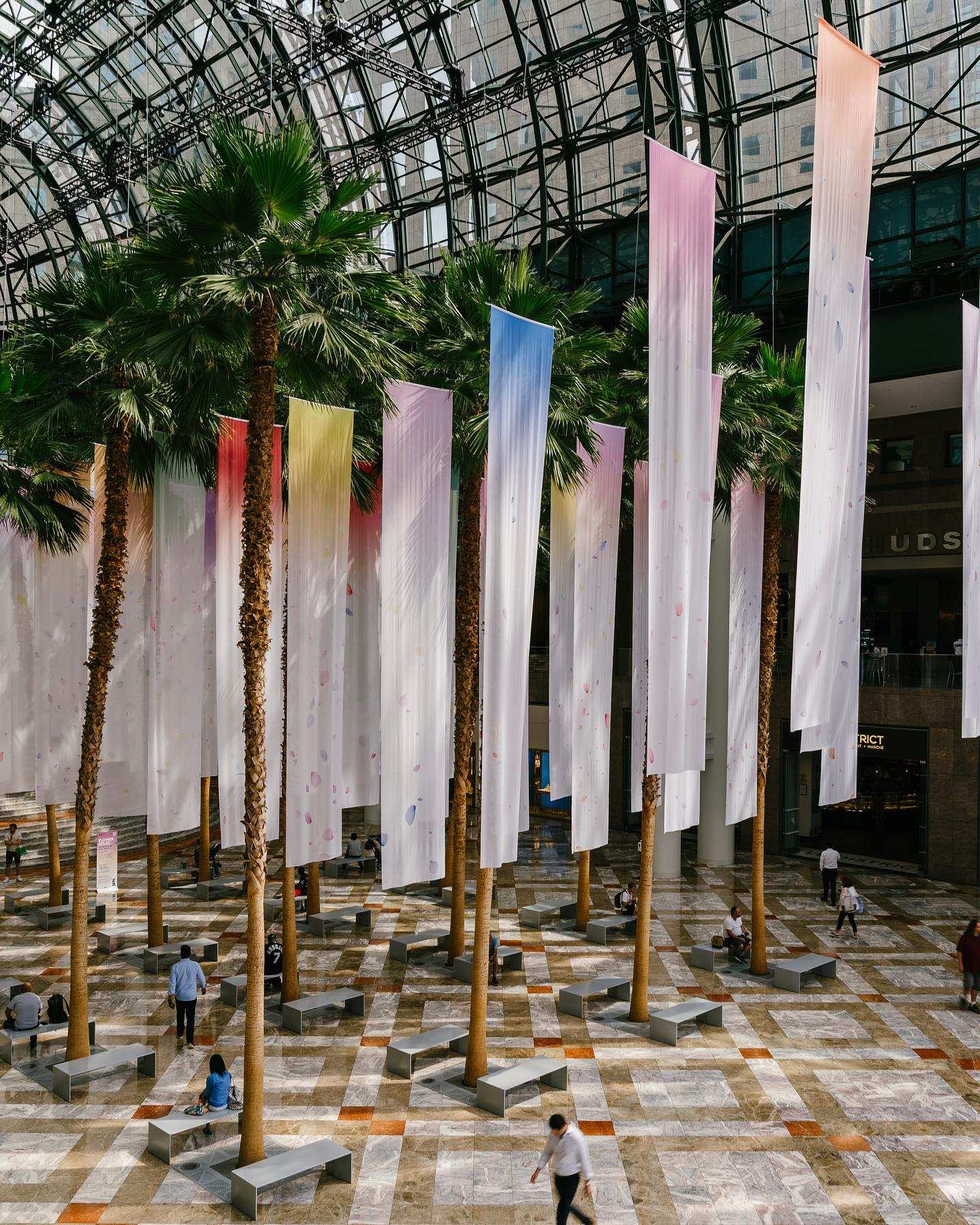 Brookfield Place et son centre commercial à New York
