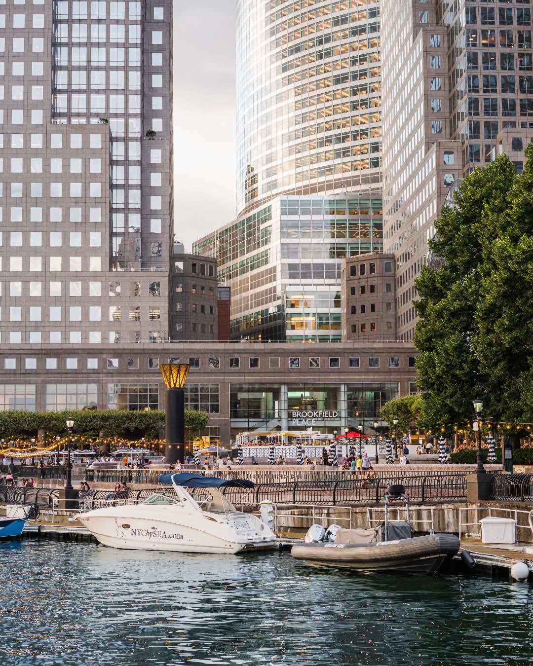 Brookfield Place et son centre commercial à New York