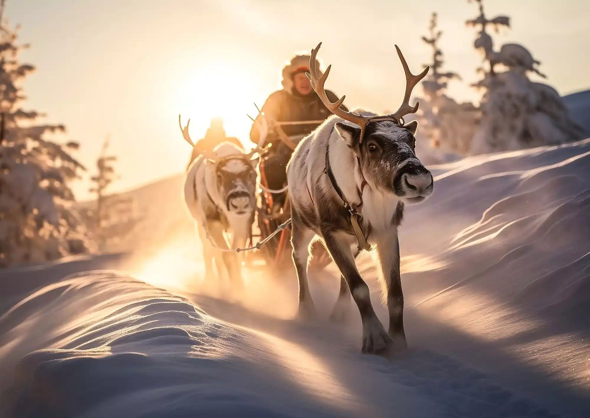 Faire du traîneau à rennes à Tromsø – Une expérience inoubliable en Norvège arctique — Norvège, guide de voyage Âme Bohème