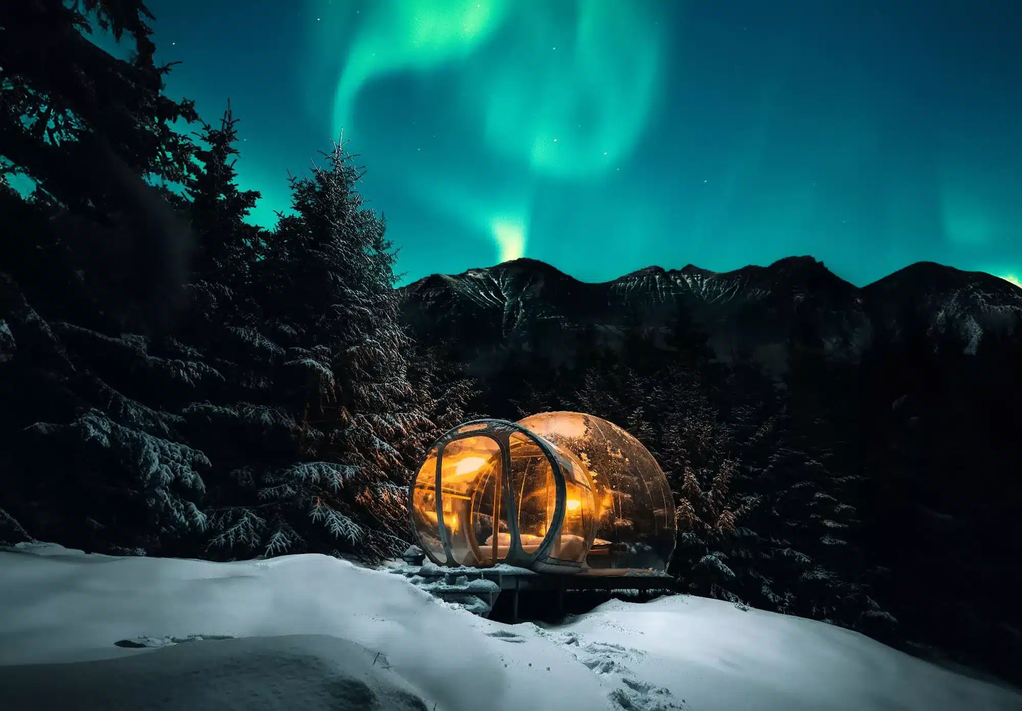 Les 8 meilleurs spots de glamping en hiver autour du monde — , guide de voyage Âme Bohème