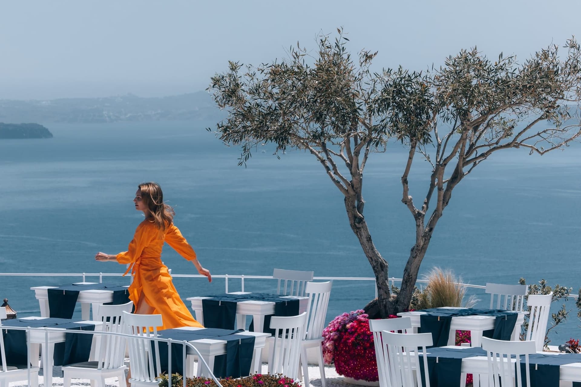 Andronis Luxury Suites Santorin — Vue intérieure