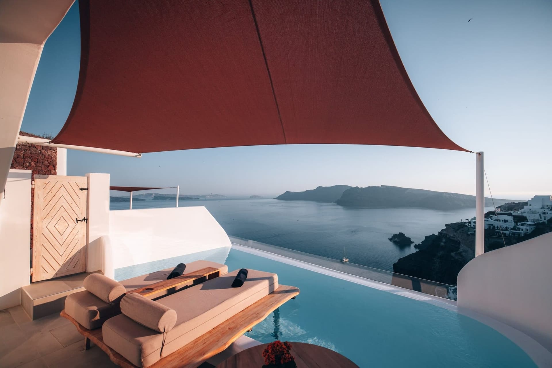 Andronis Luxury Suites Santorin — Vue intérieure
