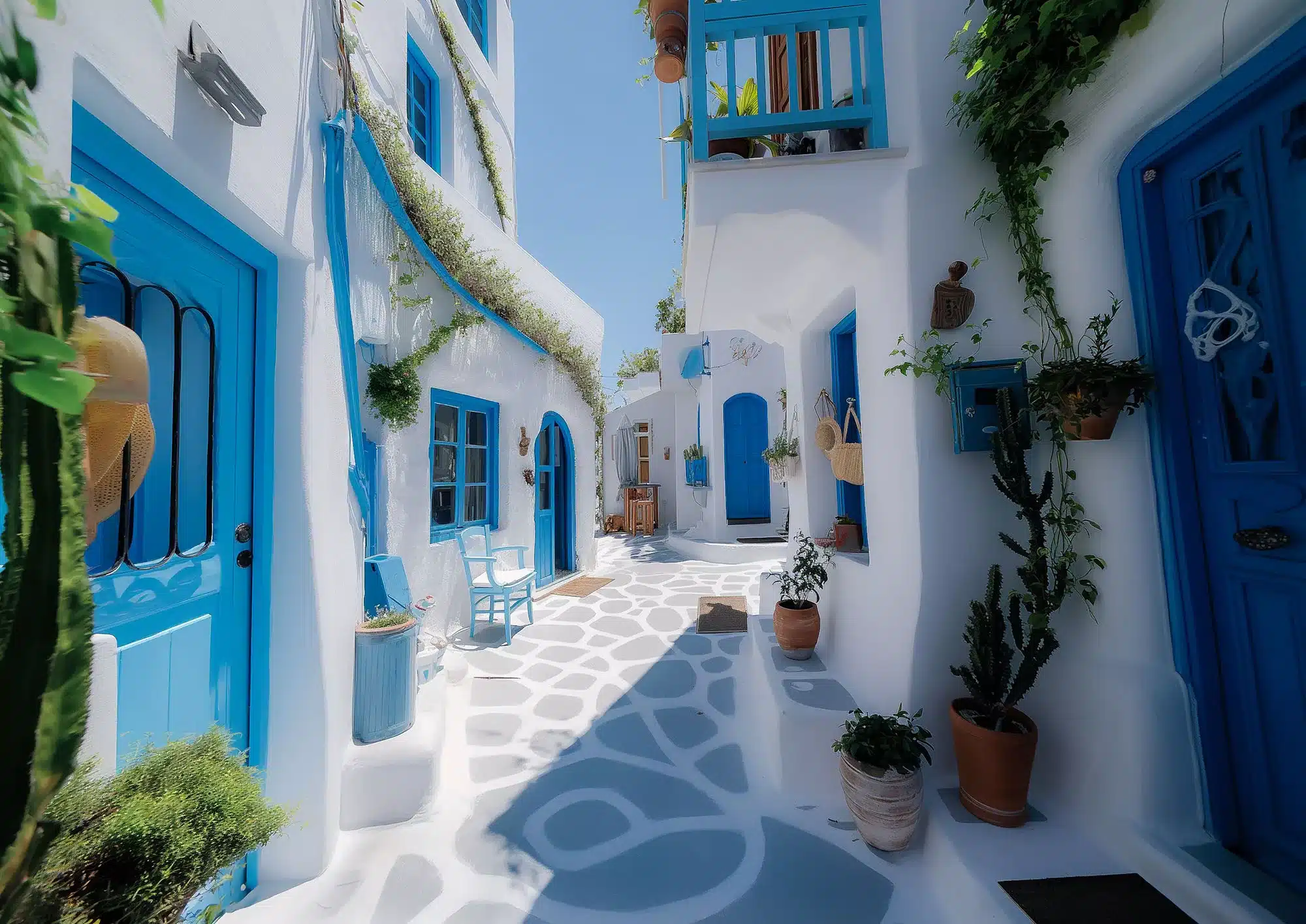 Pourquoi les maisons de Santorin sont blanches et bleues ? — Santorin, guide de voyage Âme Bohème