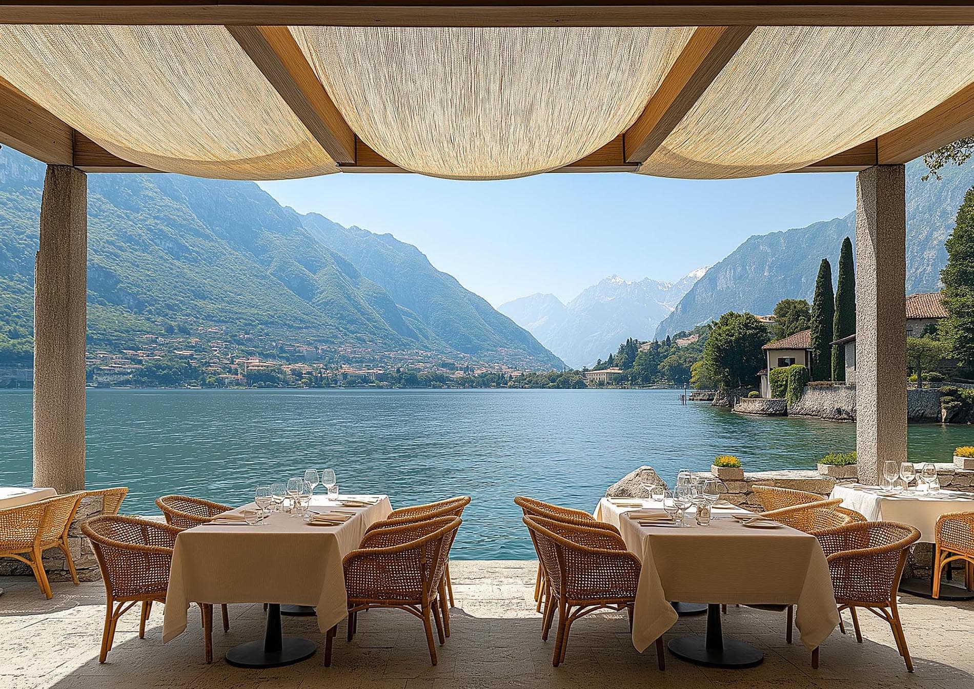 Top 9 Meilleurs Restaurants au Lac de Côme — Italie, guide de voyage Âme Bohème
