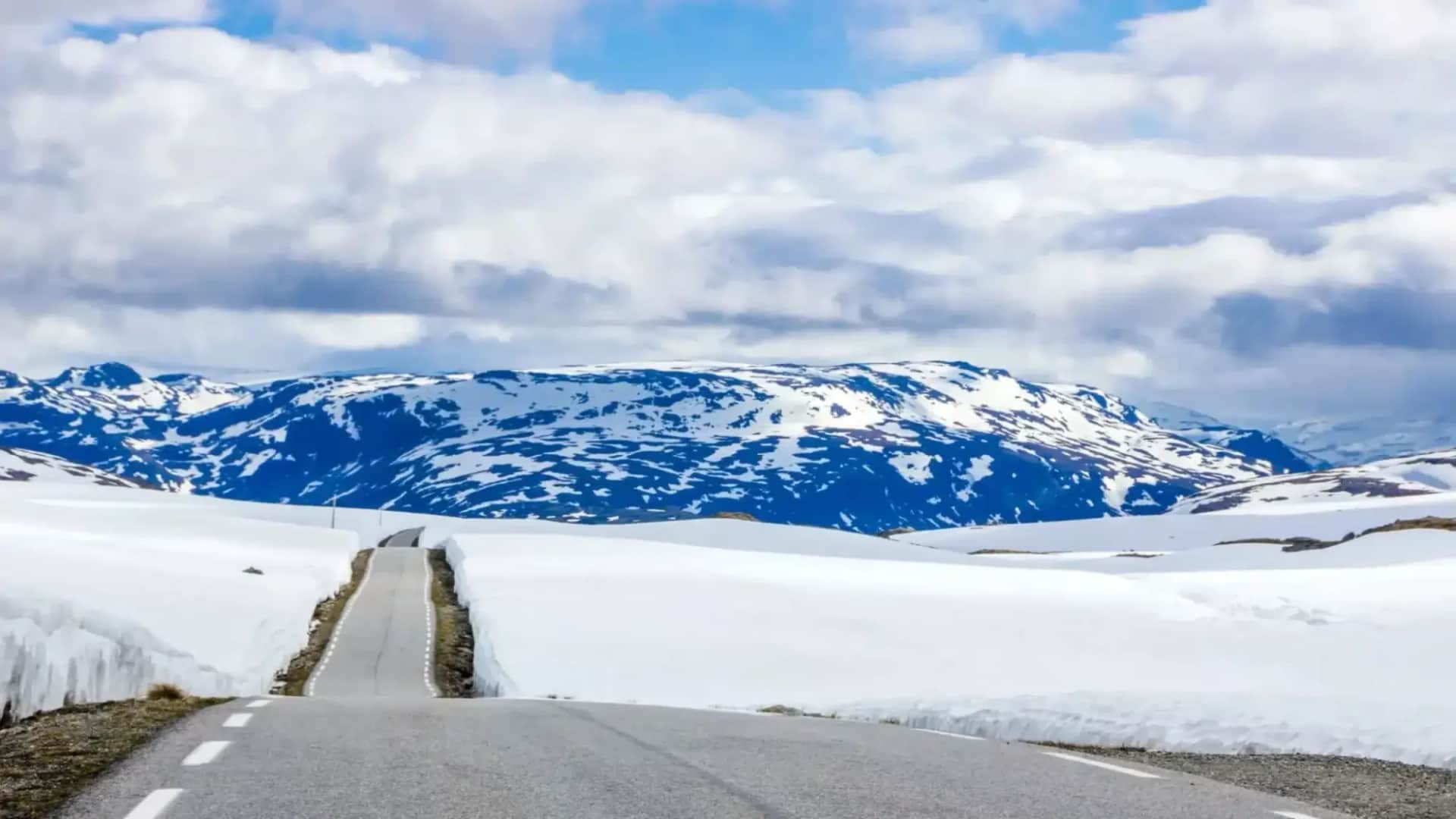 La route scénique de Aurlandsfjellet