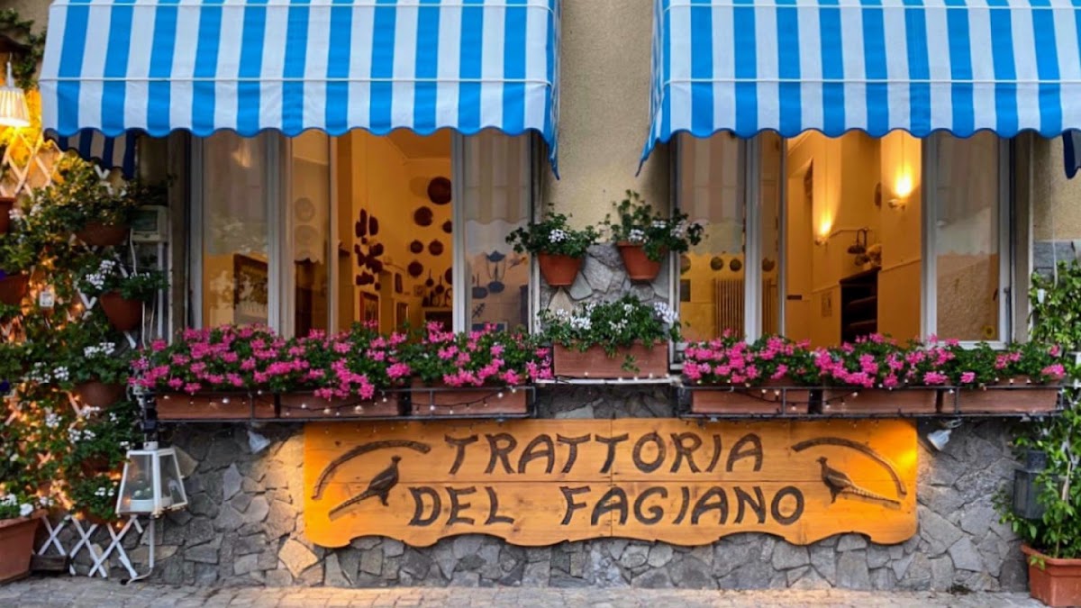 The authentic Trattoria Del Fagiano on Lake Como