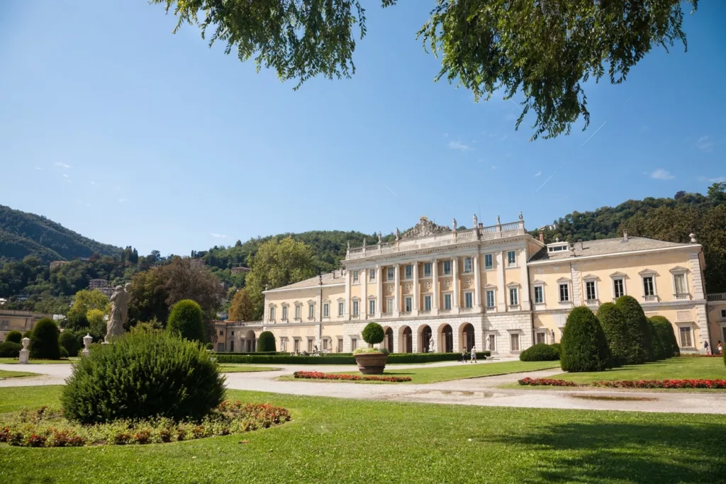 La villa Olmo, au cœur du lac de Côme en Italie