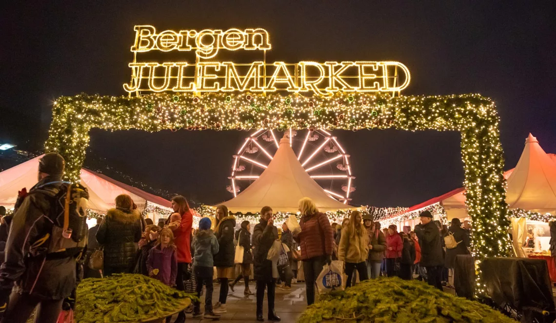 Visitez le marché de Noël de Bergen, une vrai féérie