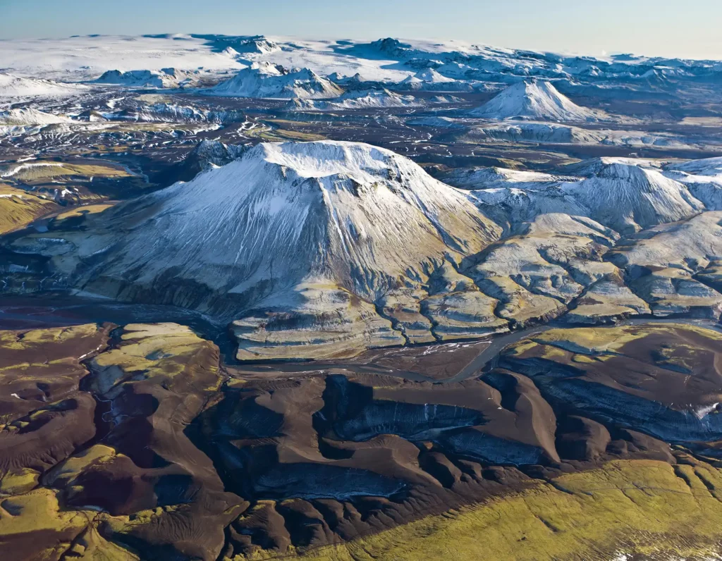 Le volcan Katla, qui donne son nom à la région