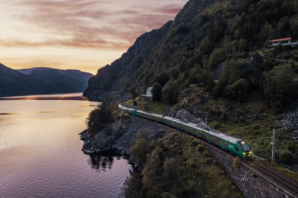 Prenez le train de nuit entre Bergen et Oslo