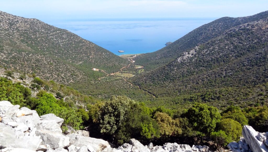 Sommet du mont Kouloukonas, en Crète