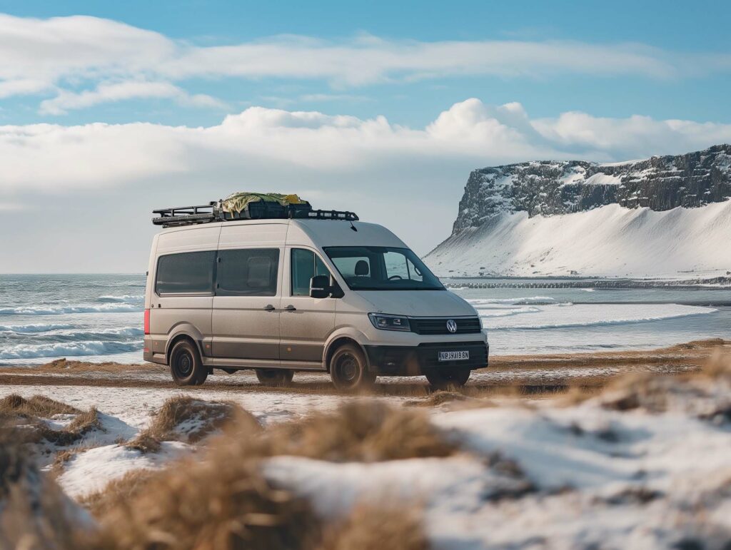 Les magnifiques paysages d'Islande depuis votre van