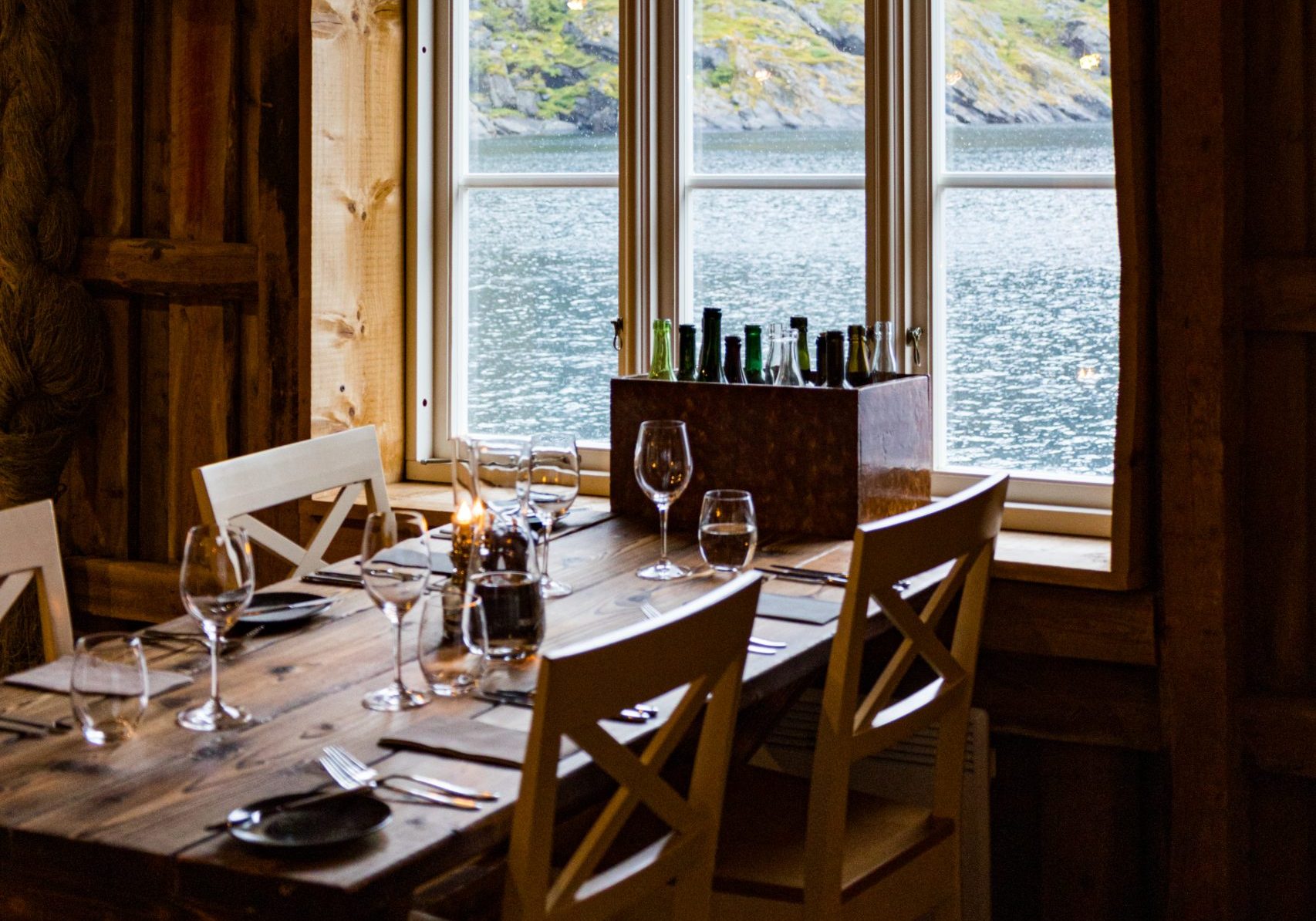 Le restaurant Karoline, dans le village de Nusfjord