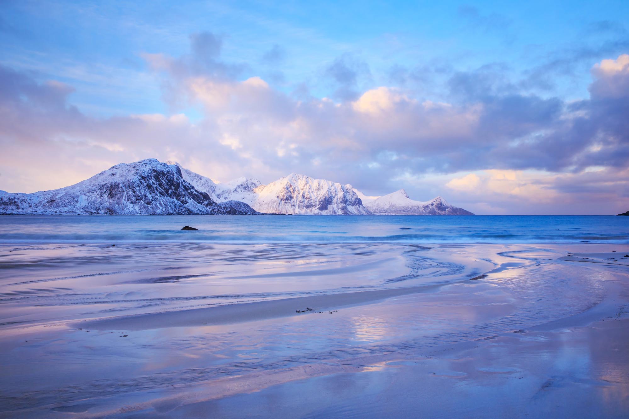 Les plages des îles Lofoten sont absolument magnifiques