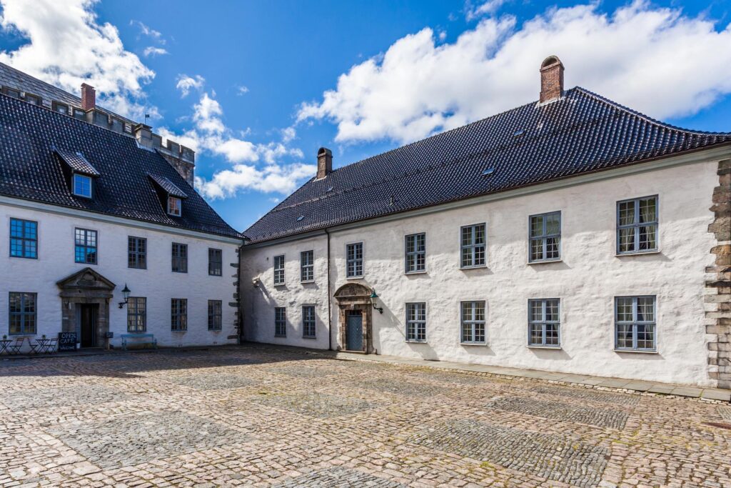 Intérieur de la forteresse de Bergenhus