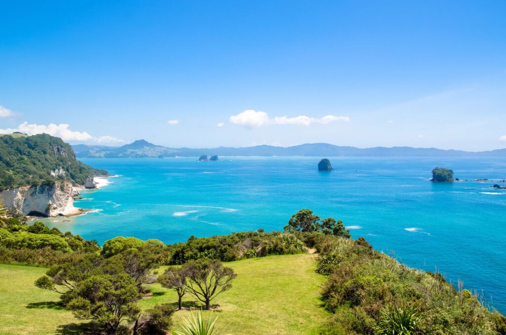 Cathedral Cove, un endroit unique en Nouvelle-Zélande