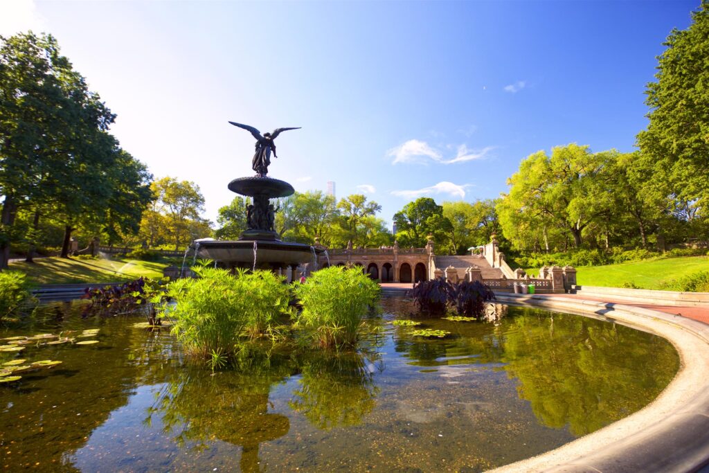 La célèbre place de Bethesda Fountain