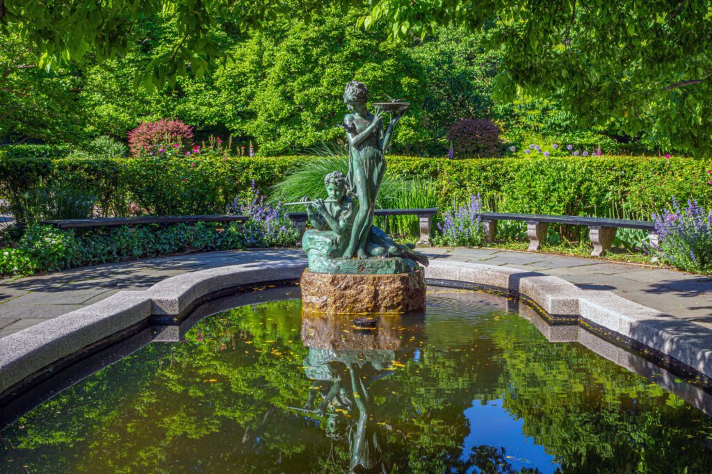 Conservatory Garden, un petit jardin botanique dans le nord de Central Park