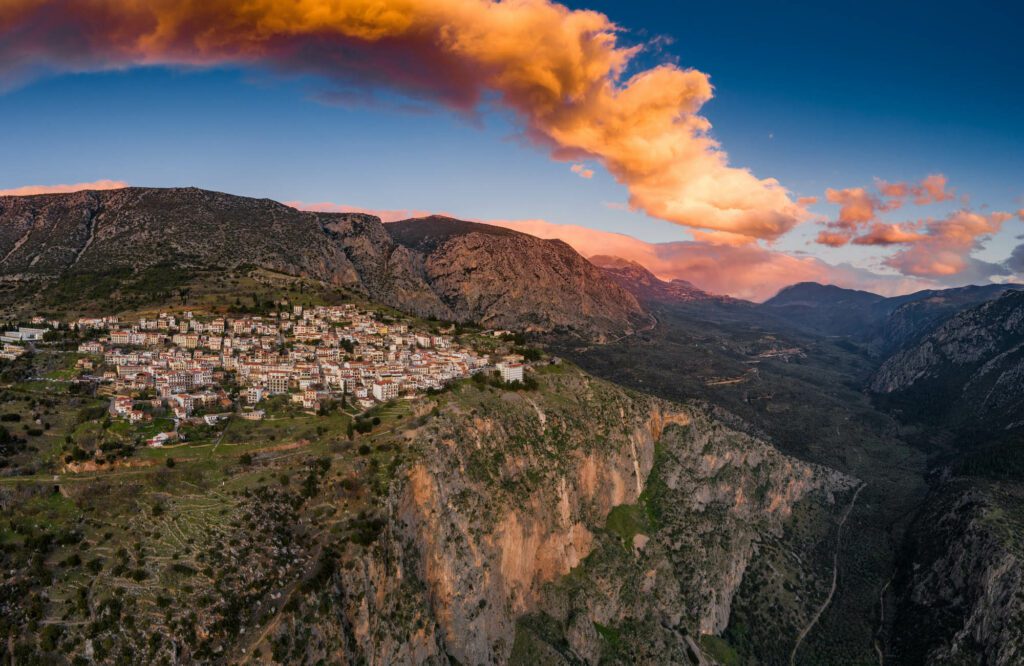 Visitez la ville de Delphes, en Grèce