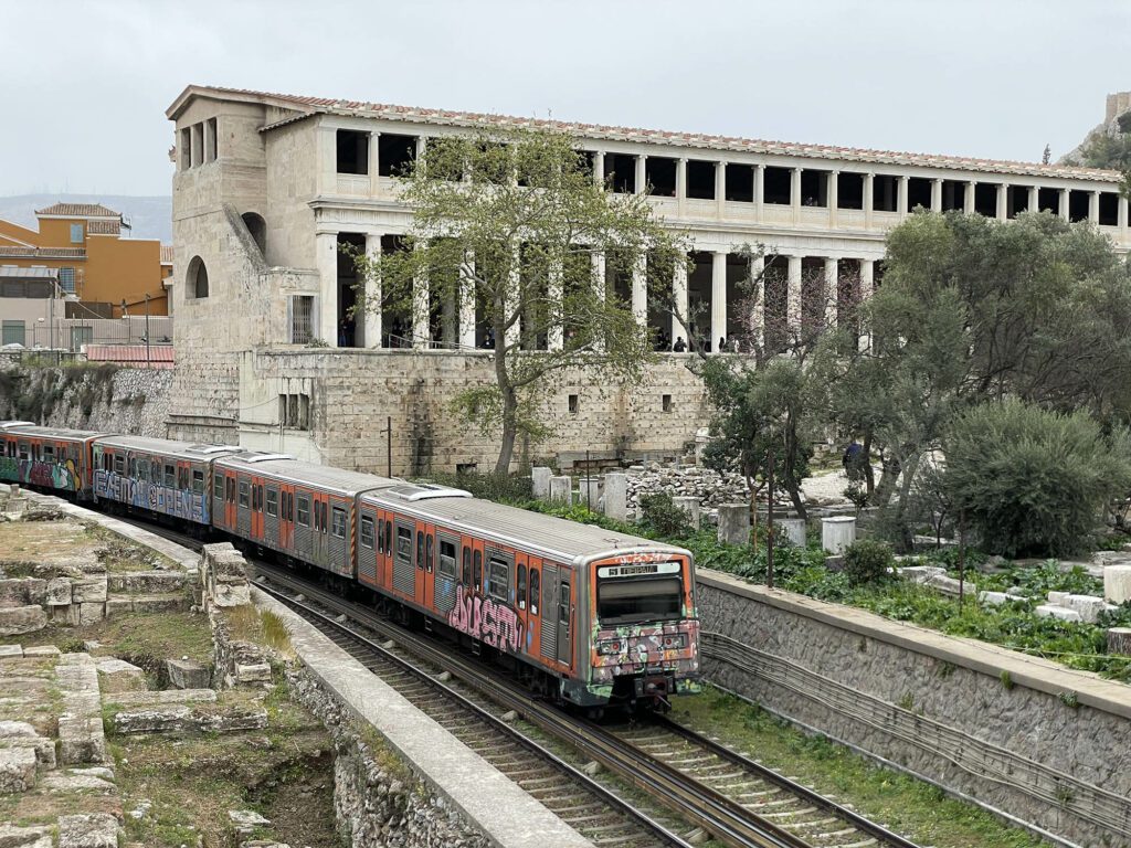 Le métro d'Athènes