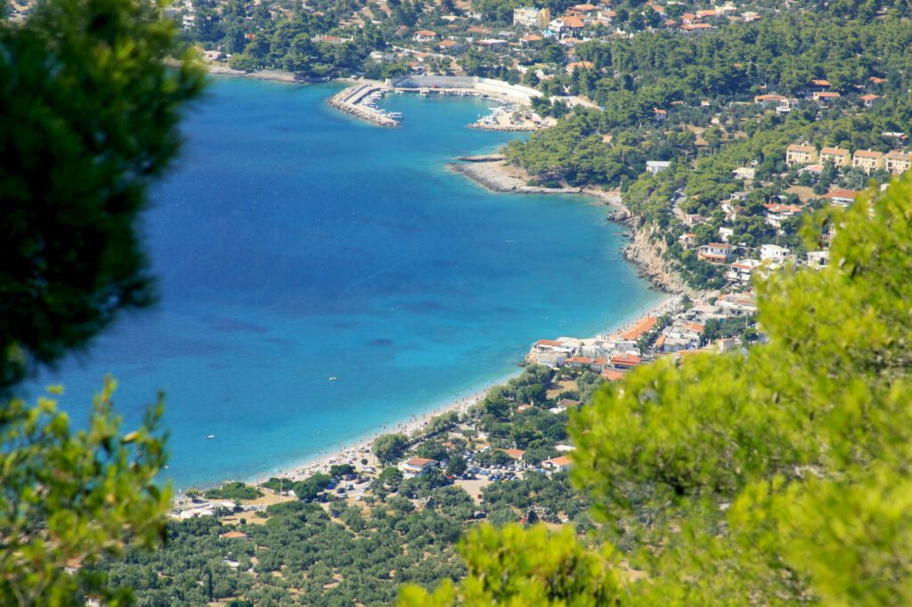 D'incroyables plages, proche d'Athènes