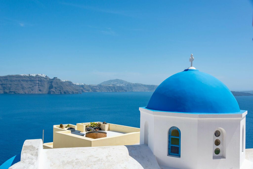 Combien de temps rester à Santorin en Juillet