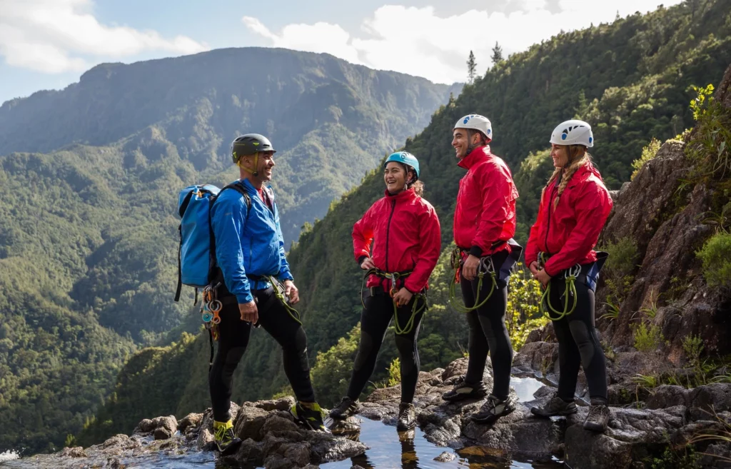 Faire du canyoning à Coromandel en Nouvelle-Zélande