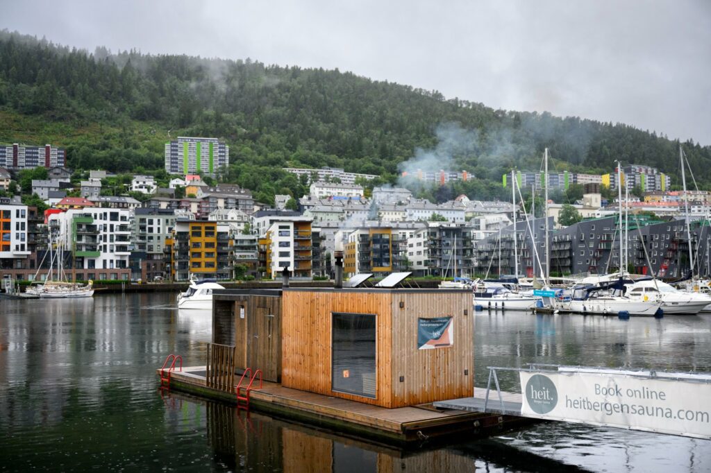 Comment trouver les deux saunas à Bergen