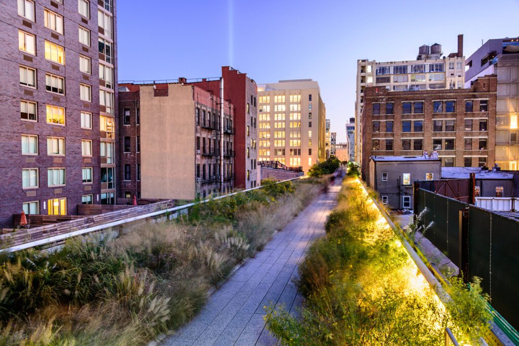 Découvrez la High Line à New York, le parc suspendu