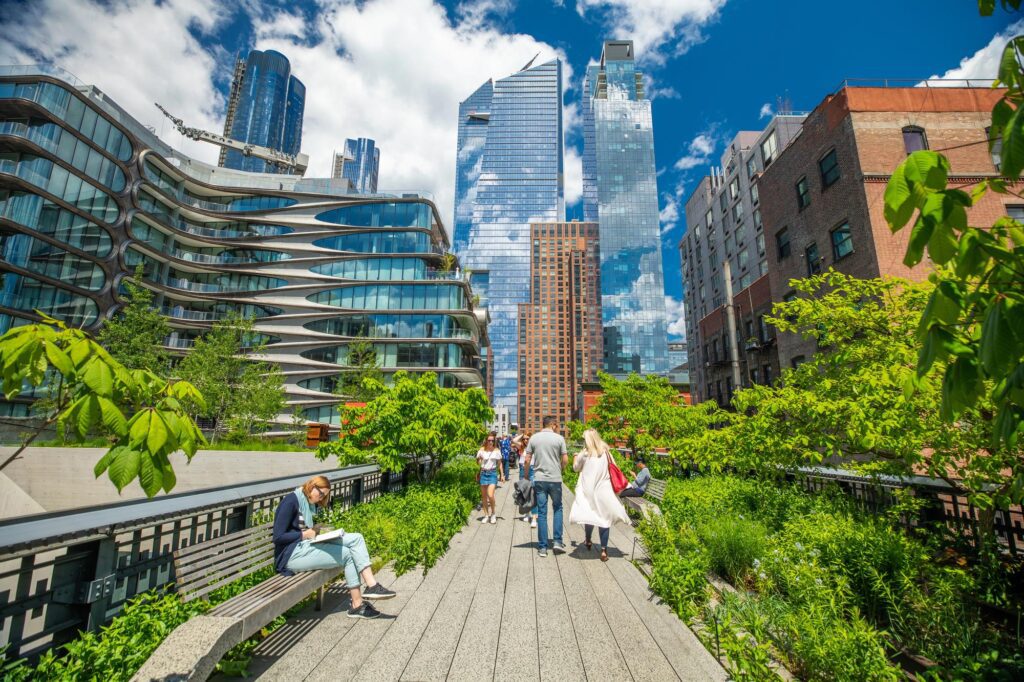 Explorez la High Line à New York, sur Manhattan