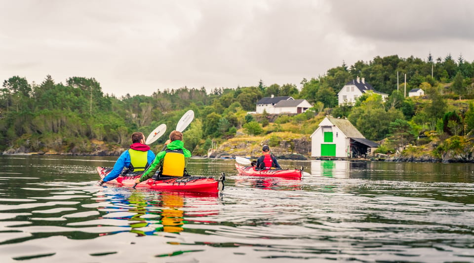 Le programme de la journée en kayak