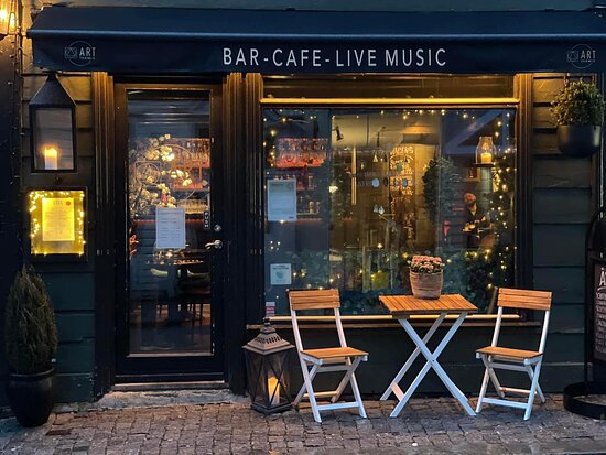 Le bar conceptuel d'Art Themis à Bergen