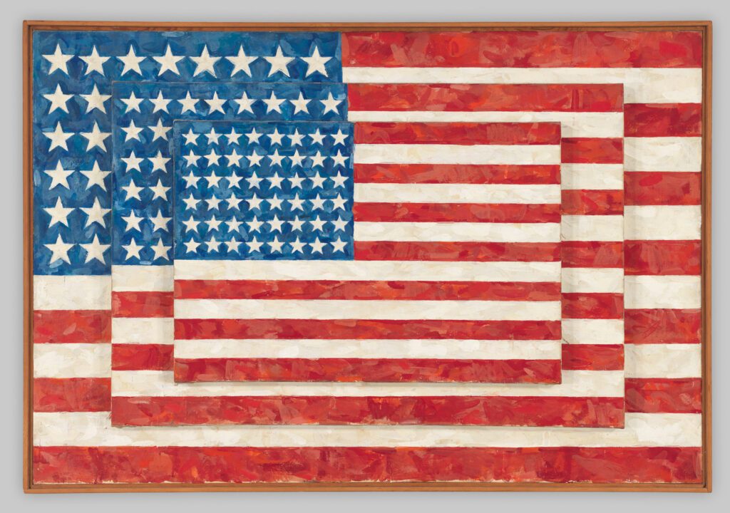 "Three Flags" (1958) de Jasper Johns