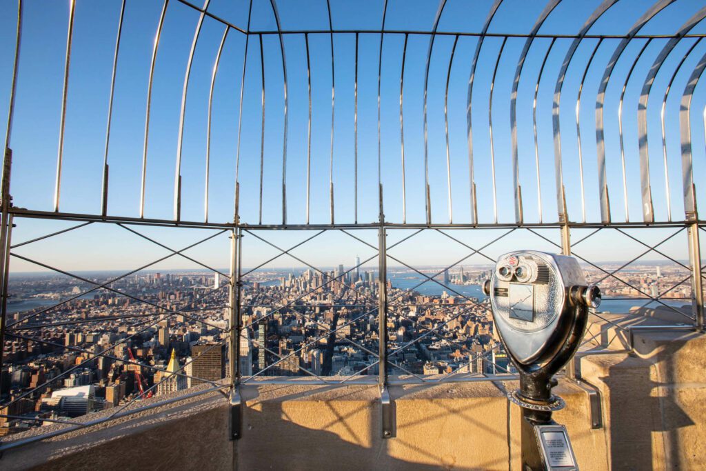 Le superbe 86ᵉ étage de l'Empire State Building