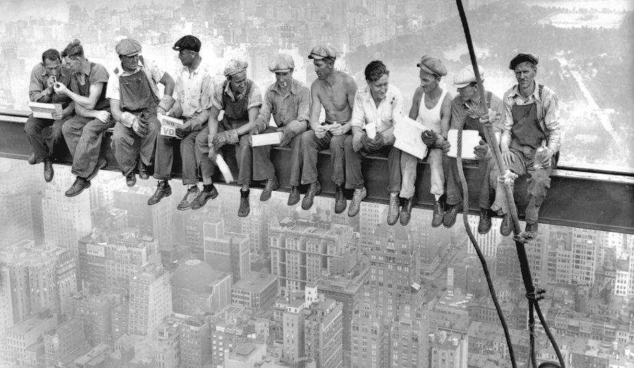 La photo historique de la construction de l'Empire State Building