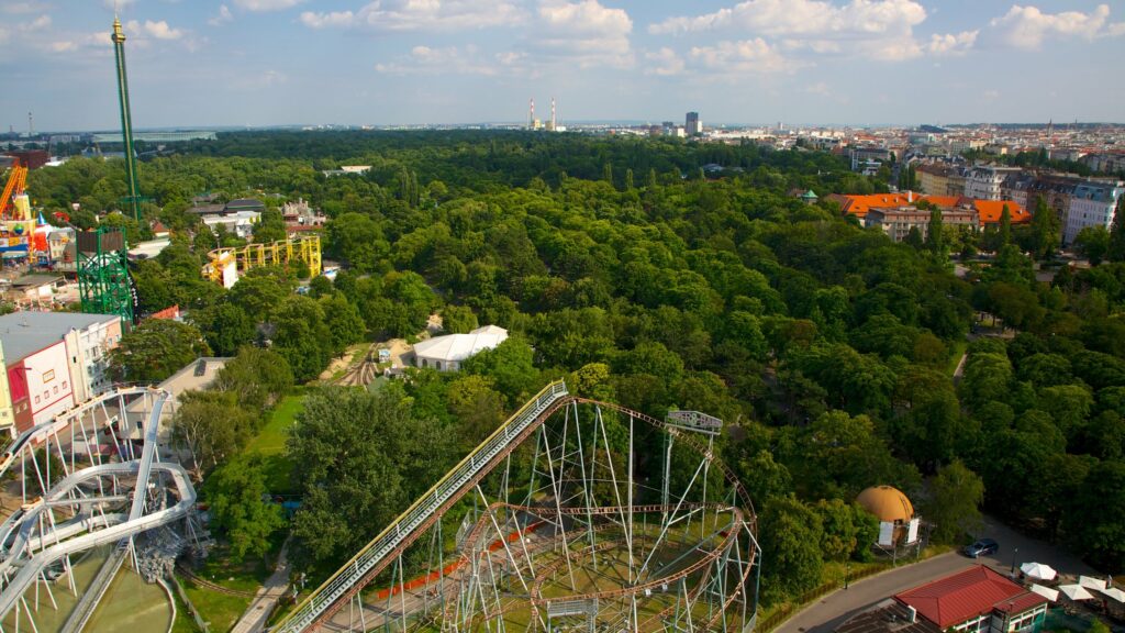 Le parc de Prater, à Vienne