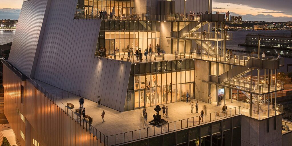 Découvrez les incroyables terrasses du Whitney Museum