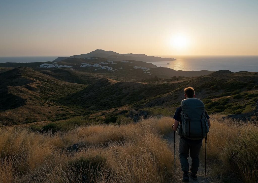 Le guide des meilleures randonnées à faire à Santorin