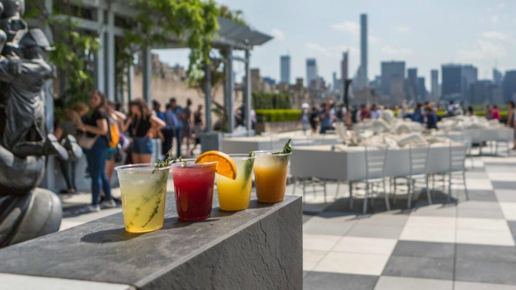 Le Cantor Roof Garden Bar au dessus du MET