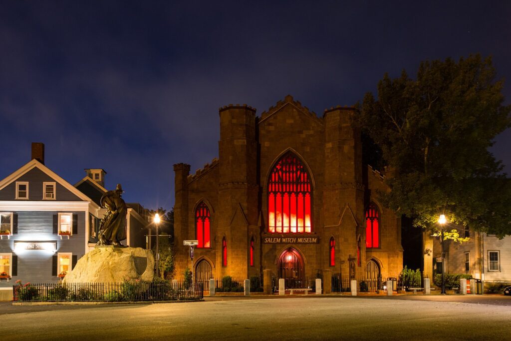 Discover the terrifying Salem Witch Museum