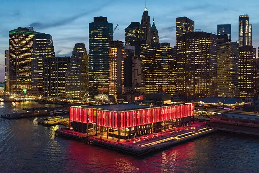 L'incroyable Pier 17 et son rooftop saisissable