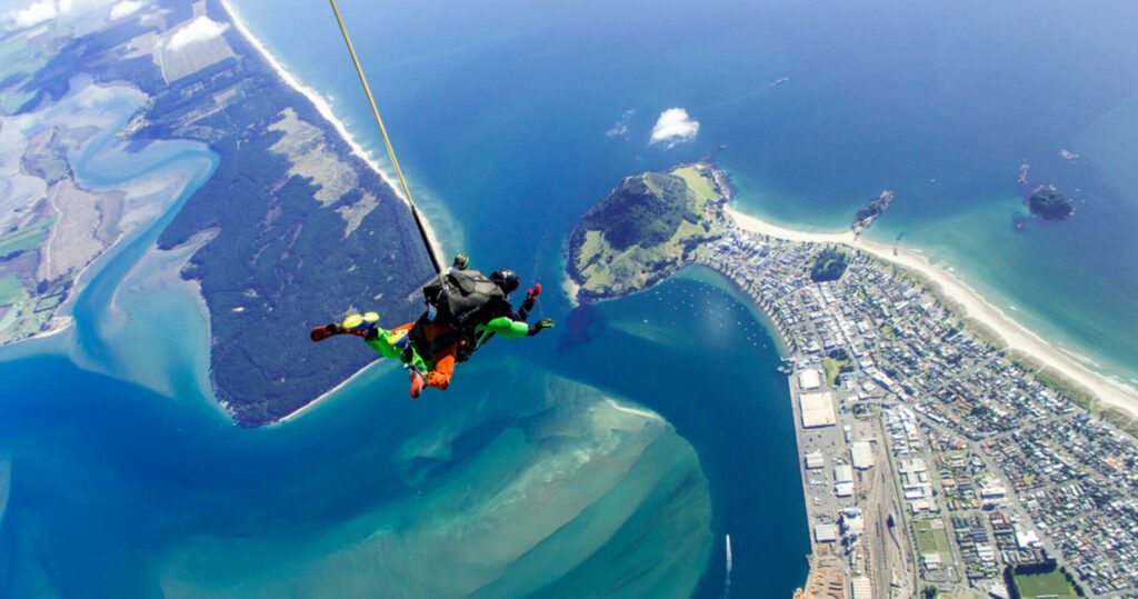 Oserez-vous faire le grand saut à Tauranga ?