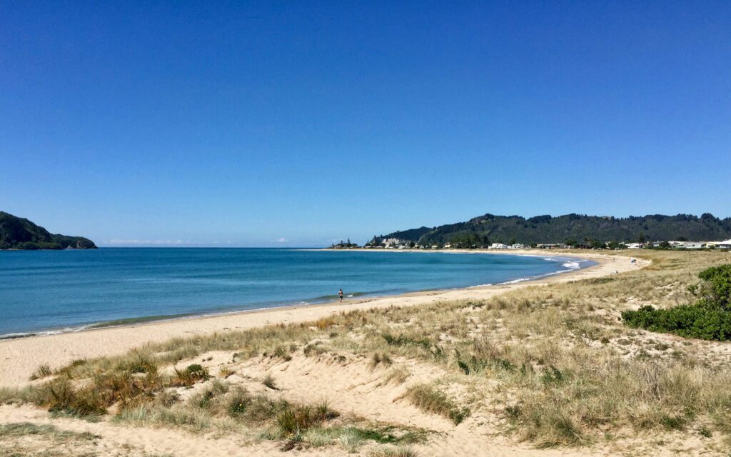 Whangamata Beach, une superbe plage en Nouvelle-Zélande