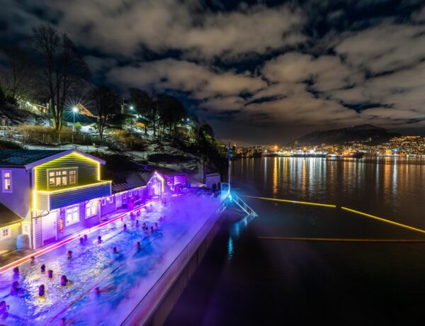 Se baigner à Nordnes Sjobad, à Bergen