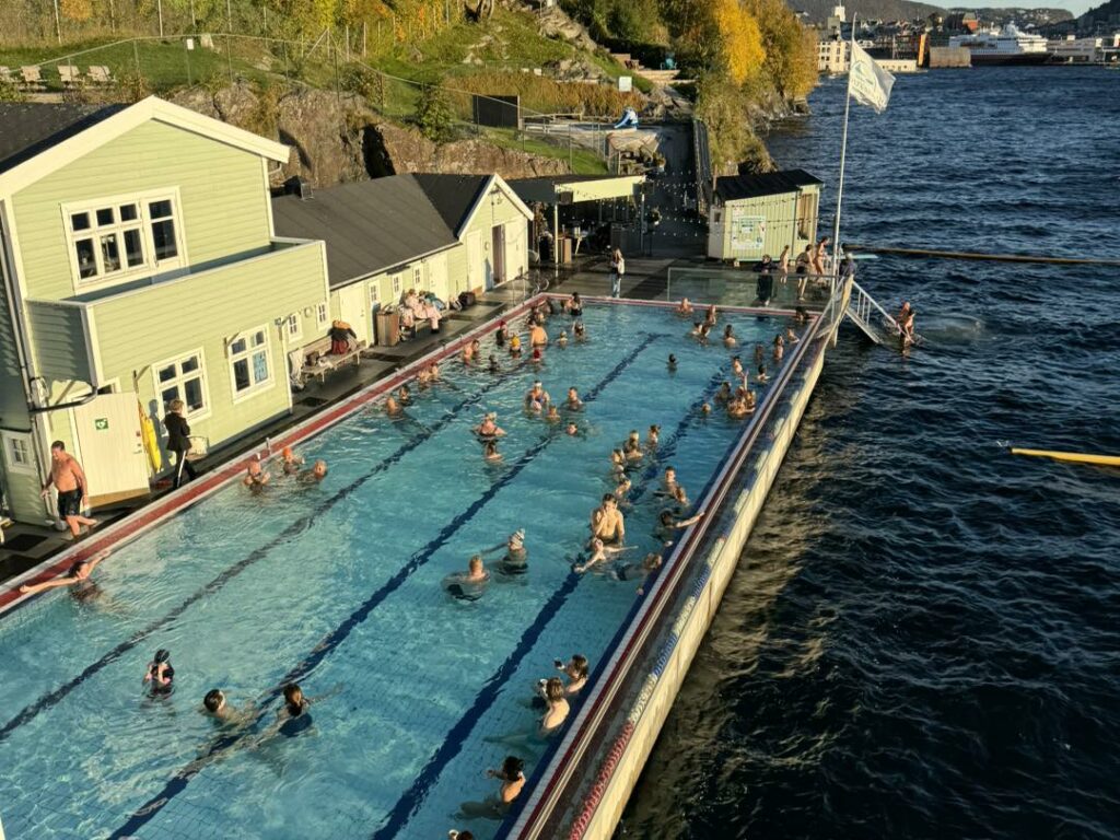 Un incroyable endroit pour se baigner à Bergen