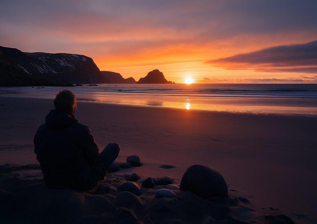 Let yourself live with the sun in Lofoten