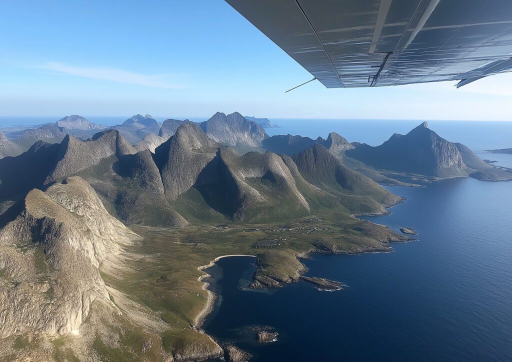 The Lofoten Islands are fairly easy to reach