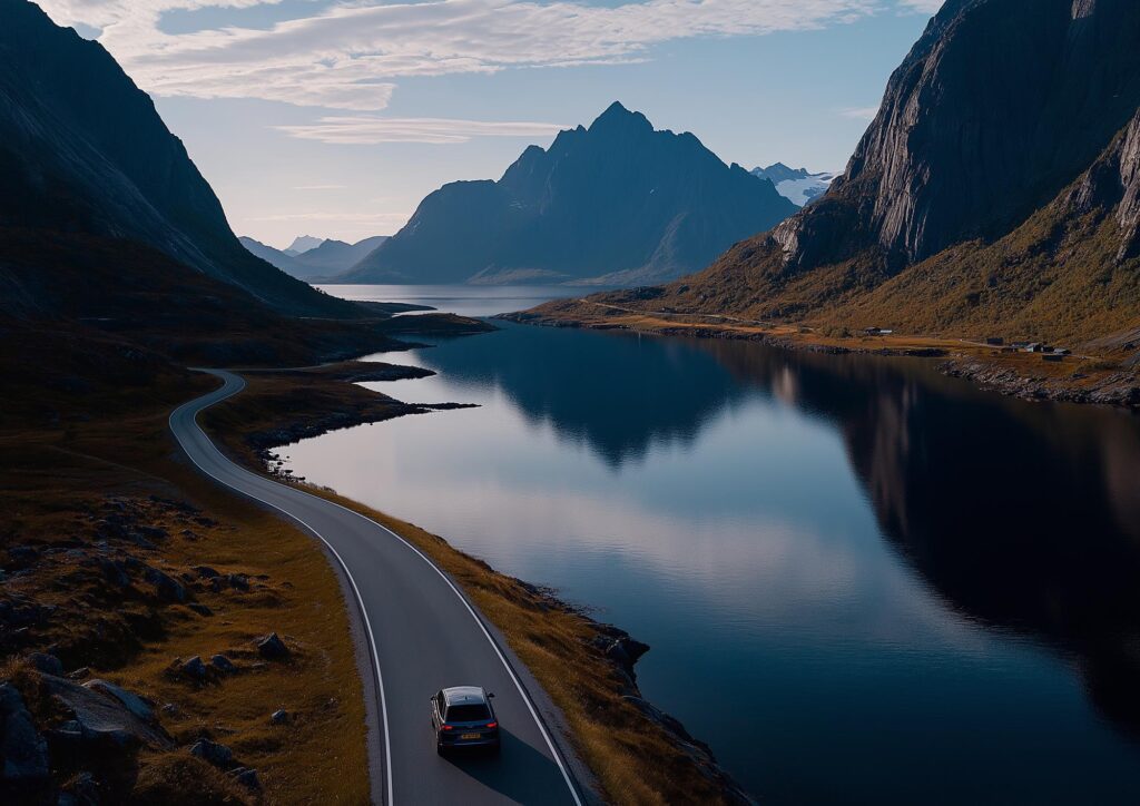 The best time to rent a car in Lofoten